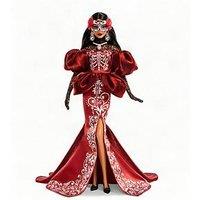 Barbie 2026 Da De Muertos Collectible Barbie Doll With Satin Mermaid Dress & Removable Calavera Mask