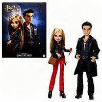 Monster High Buffy & Angel Collectible Doll 2-Pack With Stake, Crossbow & Certificate Of Authenticity