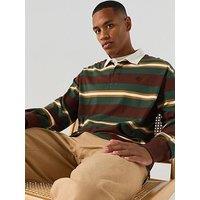 Timberland Long Sleeve Rugby Polo Shirt