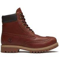 Timberland Premium 6 Inch Lace Up Waterproof Boot - Brown