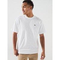 Lacoste Relaxed Fit Heavy Weight T-Shirt - White