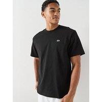 Lacoste Relaxed Fit Heavy Weight T-Shirt - Black