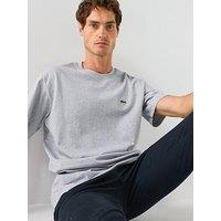 Lacoste Relaxed Fit Heavy Weight T-Shirt - Light Grey