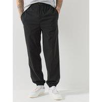 Lacoste Mens Commuter Tech Brushed Stretch Jogging Bottoms - Black
