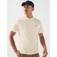 Lacoste Mid Weight Cotton T-Shirt - Beige