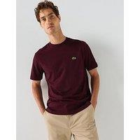 Lacoste Mid Weight Cotton T-Shirt - Dark Red