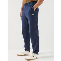 Lacoste Regular Fit Brushed Fleece Cuffed Joggers - Navy