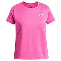 Under Armour Girls Training Tech T-Shirtc - Pink