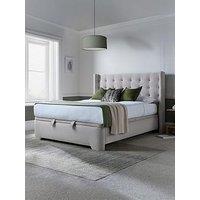 The Very Collection Phillipe End Lift Up Ottoman Storage Double Bed - Bed Frame Only