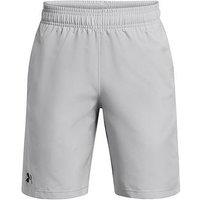 Under Armour Boys' Training Tech Woven Shorts- Grey