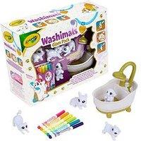 Crayola Washimals Pets Bathtub Playset - Refresh Glam Tub
