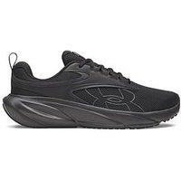 Under Armour Mens Surge 5 Lightweight Lace-Up Running Trainers - Black
