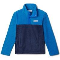 Columbia Boys Regular Fit Half Snap Pockets Fleece - Navy