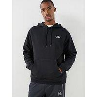 Under Armour Men'S Training Rival Fleece Pullover Hoodie - Black