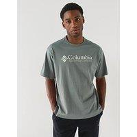 Columbia Mens Csc Heavyweight Logo T-Shirt - Green