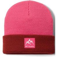 Columbia Junior Unisex Whirlibird Cuffed Stretch Fit Beanie Hat - Pink