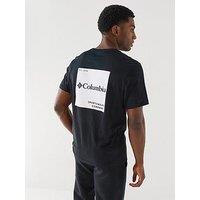 Columbia Mens Csc Logo Back Graphic T-Shirt - Black