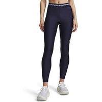 Under Armour Womens Heatgear Compression Leggings - Navy