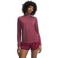 Under Armour Women'S Tech Twist 1/2 Zip Training Top - Claret / Ox Blood