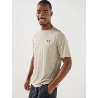 Under Armour Men'S Tech Textured Short Sleeve Training T-Shirt - Beige