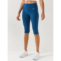 Under Armour Women'S Cropped Training Leggings - Navy