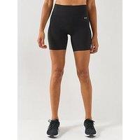 Under Armour Women'S High-Rise Training Shorts - Black