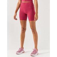 Under Armour Women'S High-Rise Training Shorts - Red