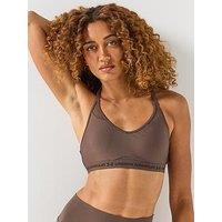 Under Armour Women'S Low-Impact Sports Bra - Brown