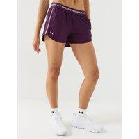 Under Armour Womens Training Tech Play Up Short - Purple