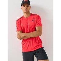Under Armour Mens Training Tech Sport T-Shirt - Red