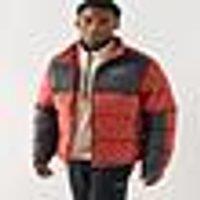 Columbia Padded Construction Helps Lock In Warmth During Colder Conditions Colour-Block Design Gives This Outdoor Staple A Distinctive Look High Funnel Neckline Provides Extra Coverage From The Elements Zip-Th