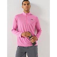 Under Armour Men'S Tech Textured 1/2 Zip - Pink