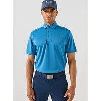 Under Armour Men'S Tech Polo - Aegean Blue / Graphite