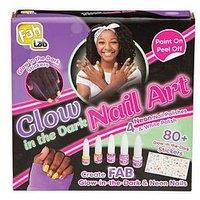 Fab Lab Glow In The Dark Nail Art