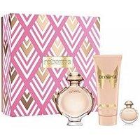 Rabanne Paco Olympea Ladies Giftset Edp Spray 80Ml Body Lotion 100Ml Mini 10Ml Parfum
