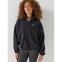 Columbia Womens Timber Meadow 1/2 Zip Fleece - Black