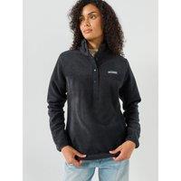 Columbia Womens Benton Springs 1/2 Snap Ii Fleece - Black