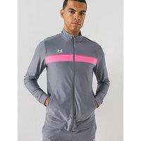 Under Armour Mens Challenger Tracksuit - Titan Gray/Pink Frenzy/White