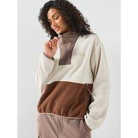 Columbia Womens Sequoia Grove Ii 1/2 Zip Fleece - Beige