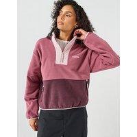 Columbia Womens Sequoia Grove Ii 1/2 Zip Fleece - Purple