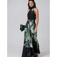 Religion Floral Print Valeria Maxi Dress - Green