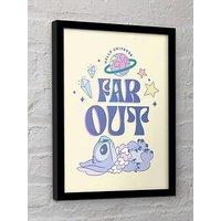 Disney Stitch (Stitch Far Out) Collector Print (Framed)