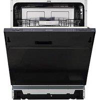 Indesit Push &Go In2Ie13Cno8Uk Integrated Full Size Dishwasher - Dishwasher With Installation