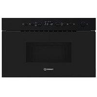 Indesit Imk12Buk Built-In Microwave - Black - Microwave With Installation