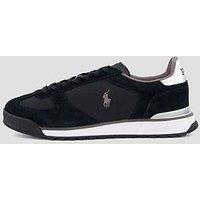 Polo Ralph Lauren Varick Suede Trainer - Black