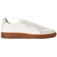 Polo Ralph Lauren Mens Bedford Leather & Suede Trainers - White