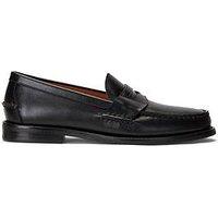 Polo Ralph Lauren Alston Leather Penny Loafers - Black