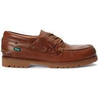 Polo Ralph Lauren Mens Leather Boat Shoes - Brown