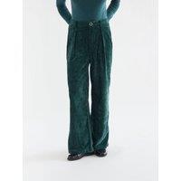 Compania Fantastica Velvet Trousers - Green
