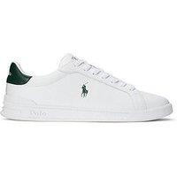 Polo Ralph Lauren Heritage Court Leather Trainers - White